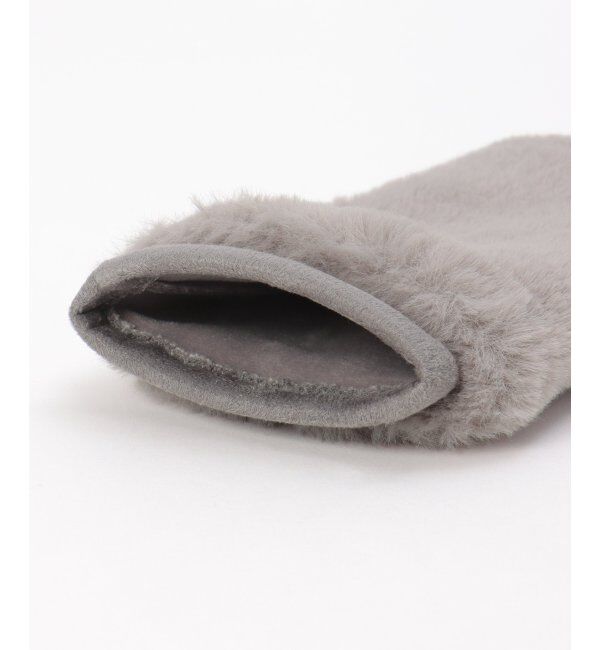 ikka「3WAYファー&スエードグローブ」|手袋|