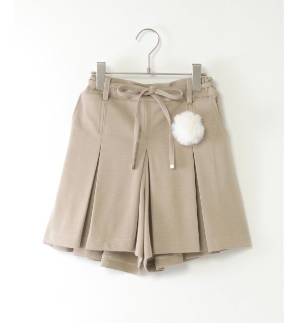 ikka kids「GOKU楽鹿の子ダンボールキュロット（120~160cm）」|スカート|