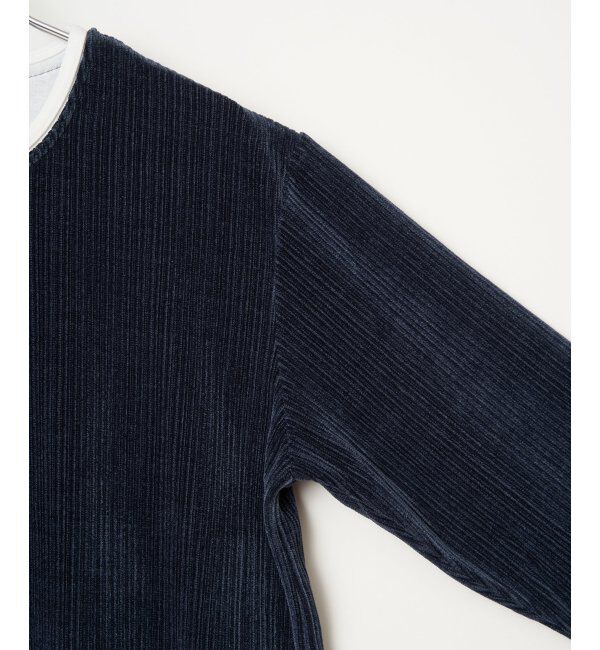 ikka「カットコールキーネックフェイクプルオーバー」|パーカー|