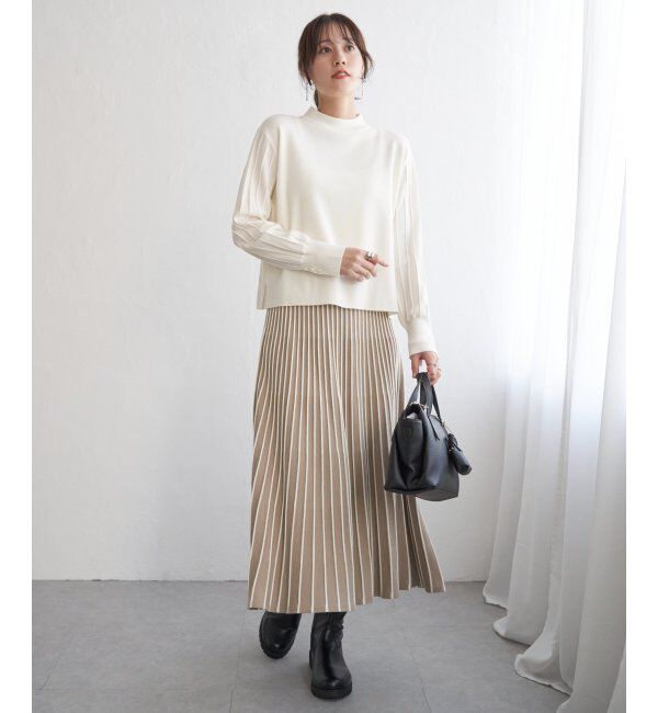 IKKA LOUNGE「【2点セット】配色ニットアップ」|その他|