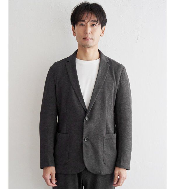 IKKA LOUNGE「【セットアップ対応】GOKU楽ワークライトデニムジャケット」|テーラードジャケット|