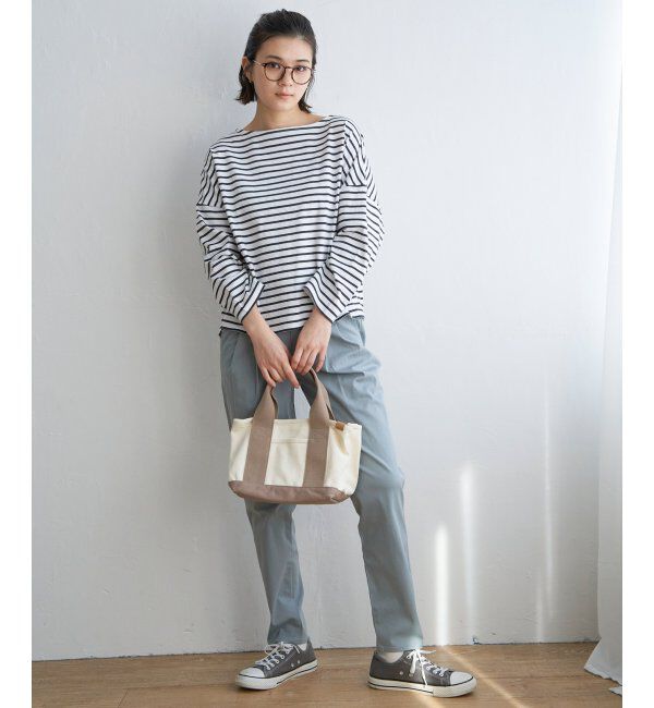 Lbc with Life「キャンバス仕切りミニトートバッグ」|その他|