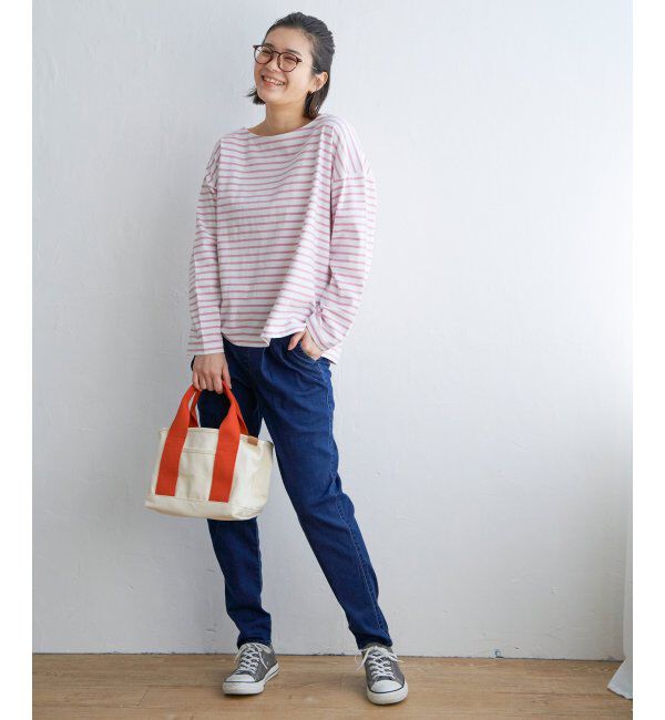 Lbc with Life「キャンバス仕切りミニトートバッグ」|その他|