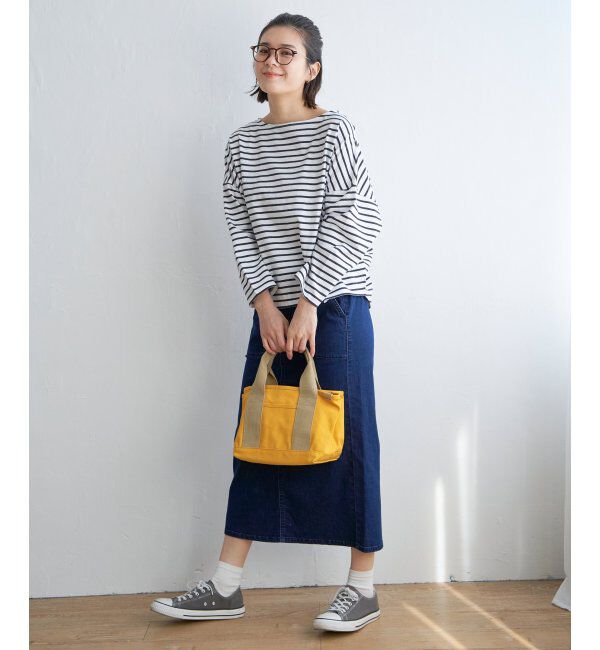 Lbc with Life「キャンバス仕切りミニトートバッグ」|その他|