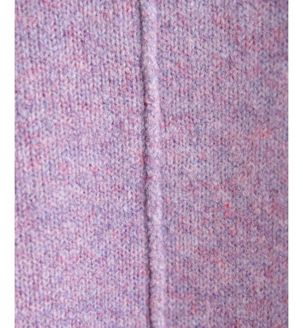 Lbc with Life「透かし柄バックスリットニット」|カーディガン|