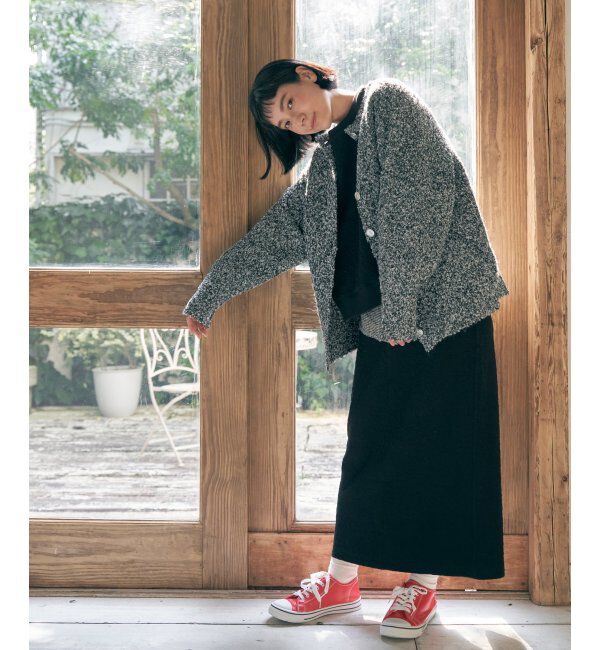 Lbc with Life「リサイクルモコモコ2WAYカーディガン」|カーディガン|