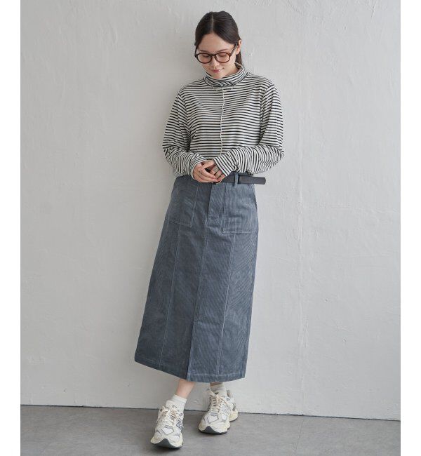 Lbc with Life「コーデュロイIラインスカート」|スカート|