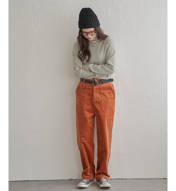 Lbc with Life「コーデュロイゆるテーパード」|その他|