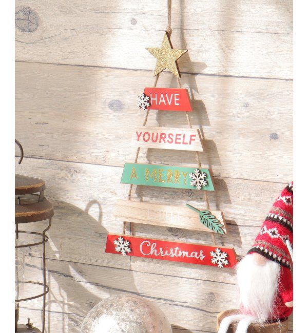 Lbc with Life「ウッドクリスマスハンガー」|その他|