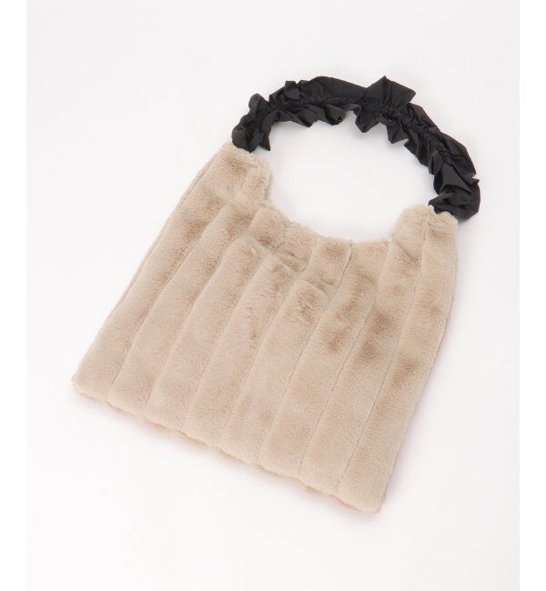 Lbc with Life「フリルハンドルエコファートートバッグ」|その他|