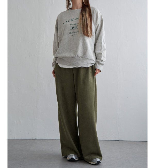 Lbc with Life「スエードポンチイージーパンツ」|その他|