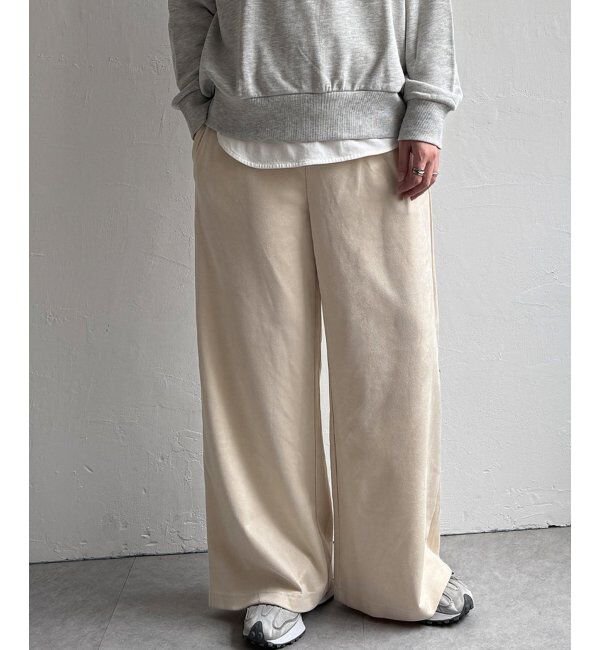 Lbc with Life「スエードポンチイージーパンツ」|その他|
