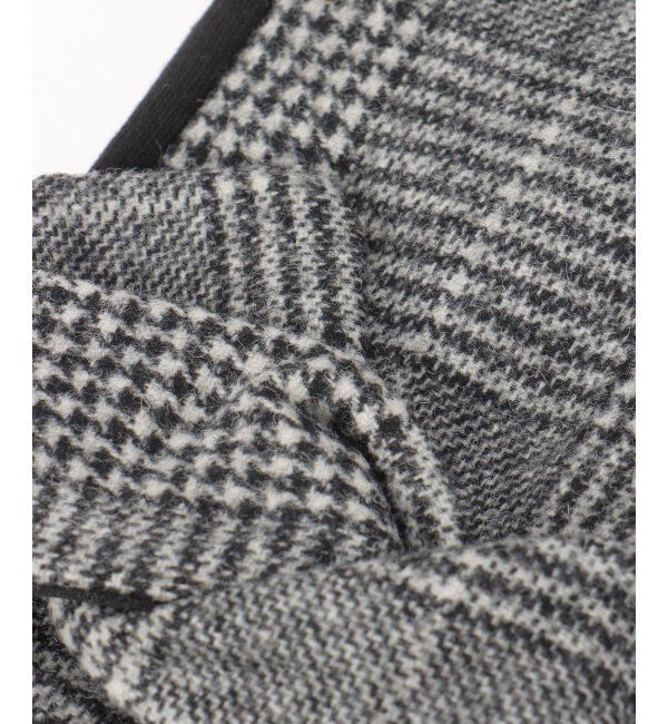 Lbc with Life「グレンチェックリボン付きグローブ」|手袋|