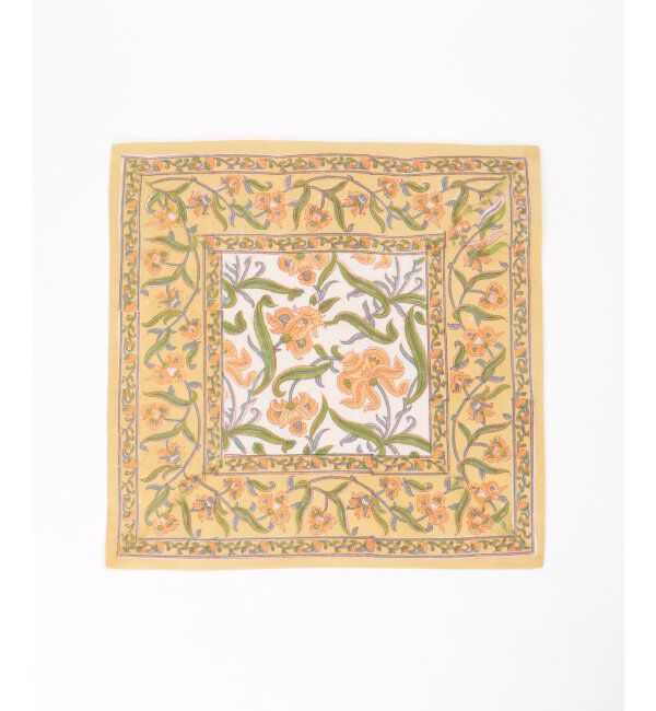 Lbc with Life「クッションカバー ブロックプリント」|クッション・クッションカバー|