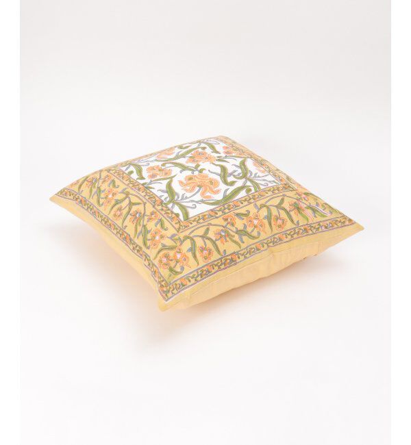 Lbc with Life「クッションカバー ブロックプリント」|クッション・クッションカバー|