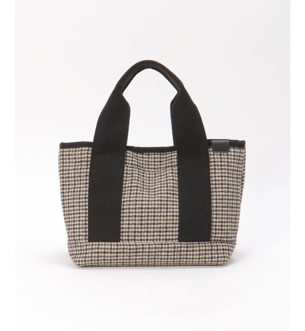 Lbc with Life「ツイード仕切り持ち手ミニトートバッグ」|その他|