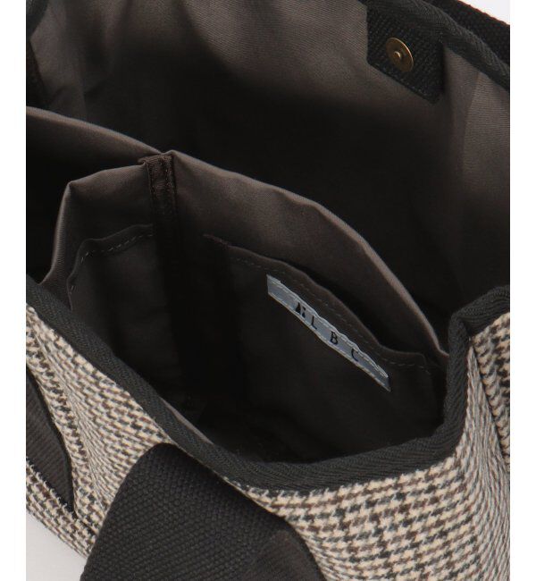 Lbc with Life「ツイード仕切り持ち手ミニトートバッグ」|その他|