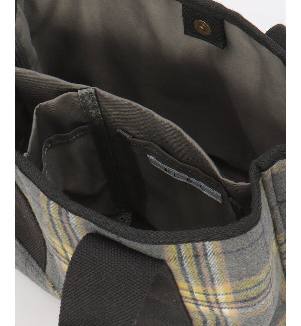 Lbc with Life「ツイード仕切り持ち手ミニトートバッグ」|その他|