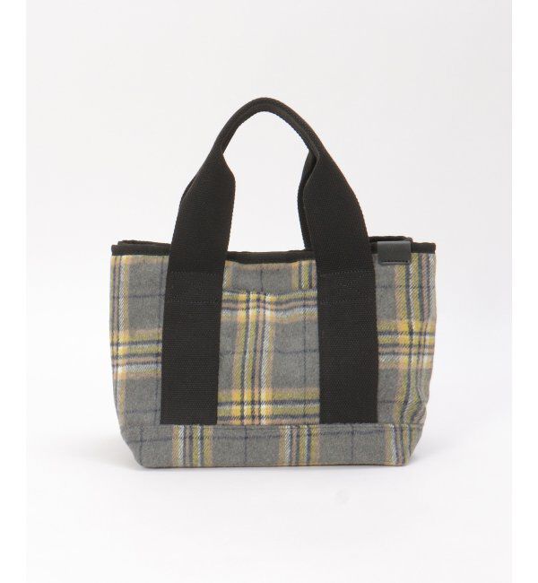 Lbc with Life「ツイード仕切り持ち手ミニトートバッグ」|その他|