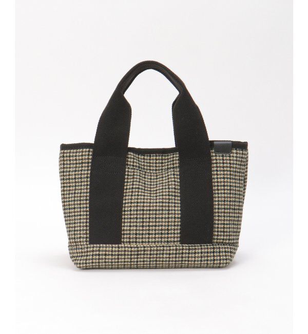 Lbc with Life「ツイード仕切り持ち手ミニトートバッグ」|その他|