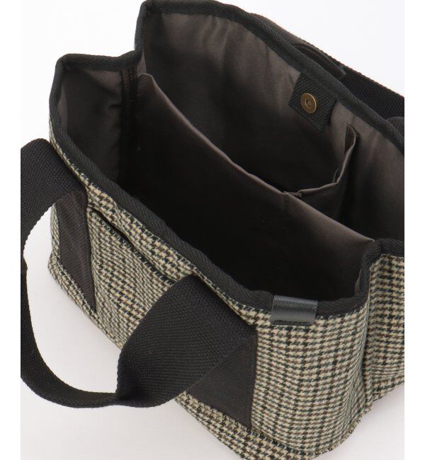 Lbc with Life「ツイード仕切り持ち手ミニトートバッグ」|その他|