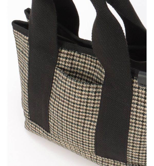 Lbc with Life「ツイード仕切り持ち手ミニトートバッグ」|その他|