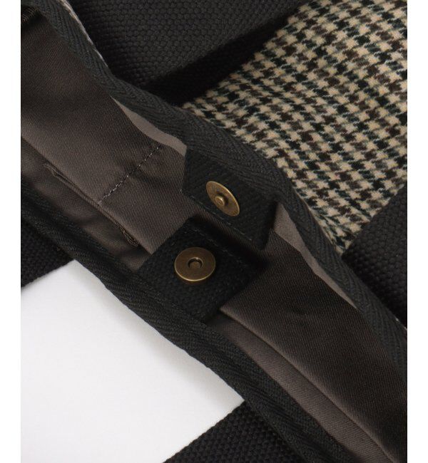 Lbc with Life「ツイード仕切り持ち手ミニトートバッグ」|その他|