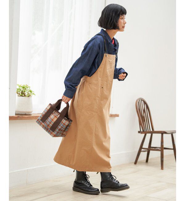 Lbc with Life「ツイード仕切り持ち手ミニトートバッグ」|その他|