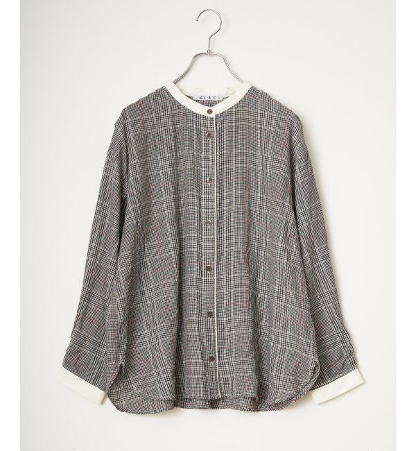 Lbc with Life「クレリックパイピングシャツ」|シャツ・ブラウス|