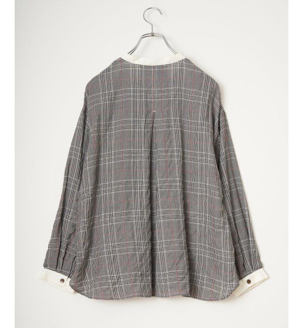 Lbc with Life「クレリックパイピングシャツ」|シャツ・ブラウス|