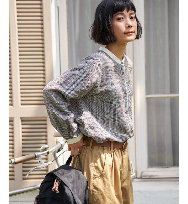 Lbc with Life「クレリックパイピングシャツ」|シャツ・ブラウス|