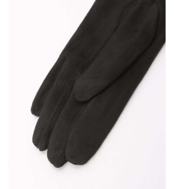 Lbc with Life「フェイクスエードラインイリグローブ」|手袋|