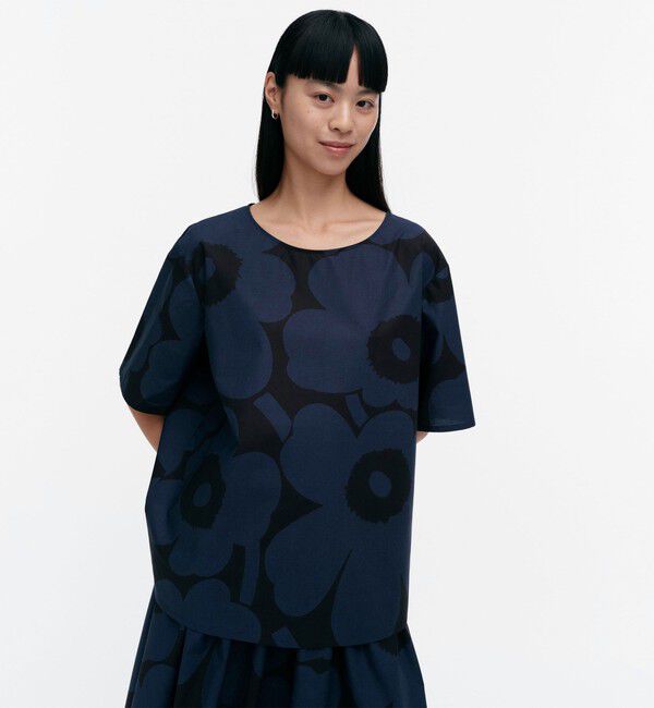 Marimekko「【アジア限定】Harso Unikko ブラウス」|シャツ・ブラウス|