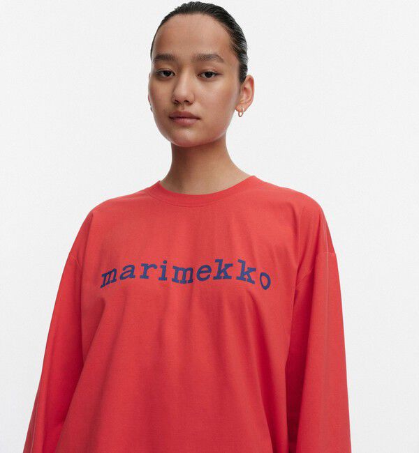 Marimekko「Nippa Logo Placement カットソー」|シャツ・ブラウス|