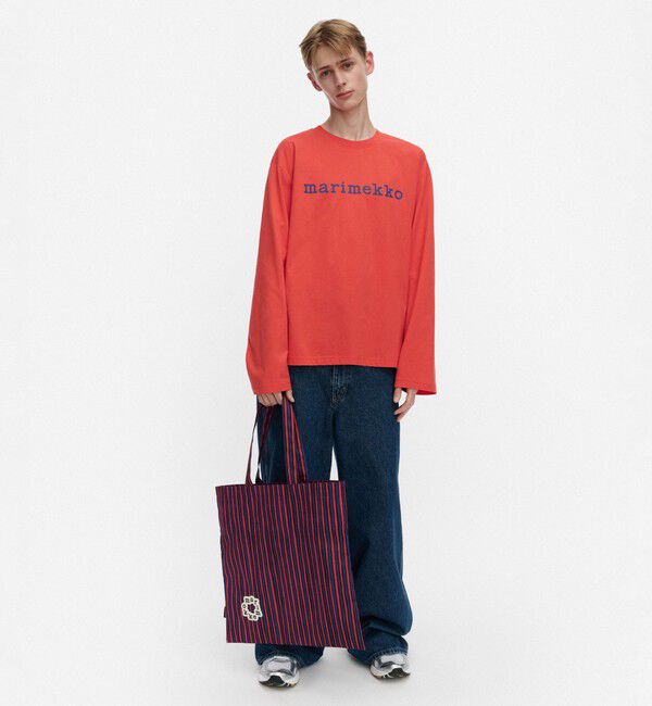 Marimekko「Nippa Logo Placement カットソー」|シャツ・ブラウス|