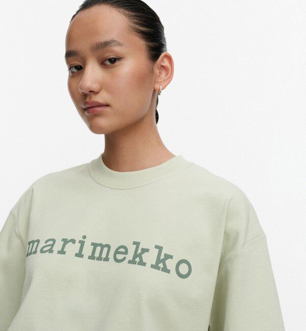 Marimekko「Veisto Logo Placement Tシャツ」|シャツ・ブラウス|