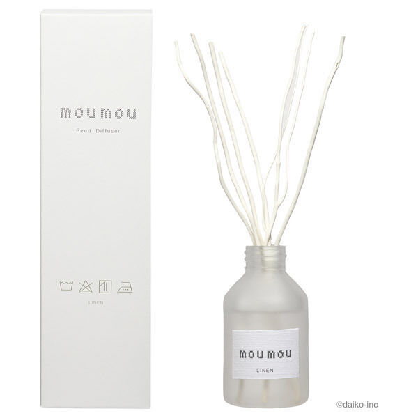  「moumou リードディフューザー リネン 本体 (100ml)」|香水・フレグランス|その他
