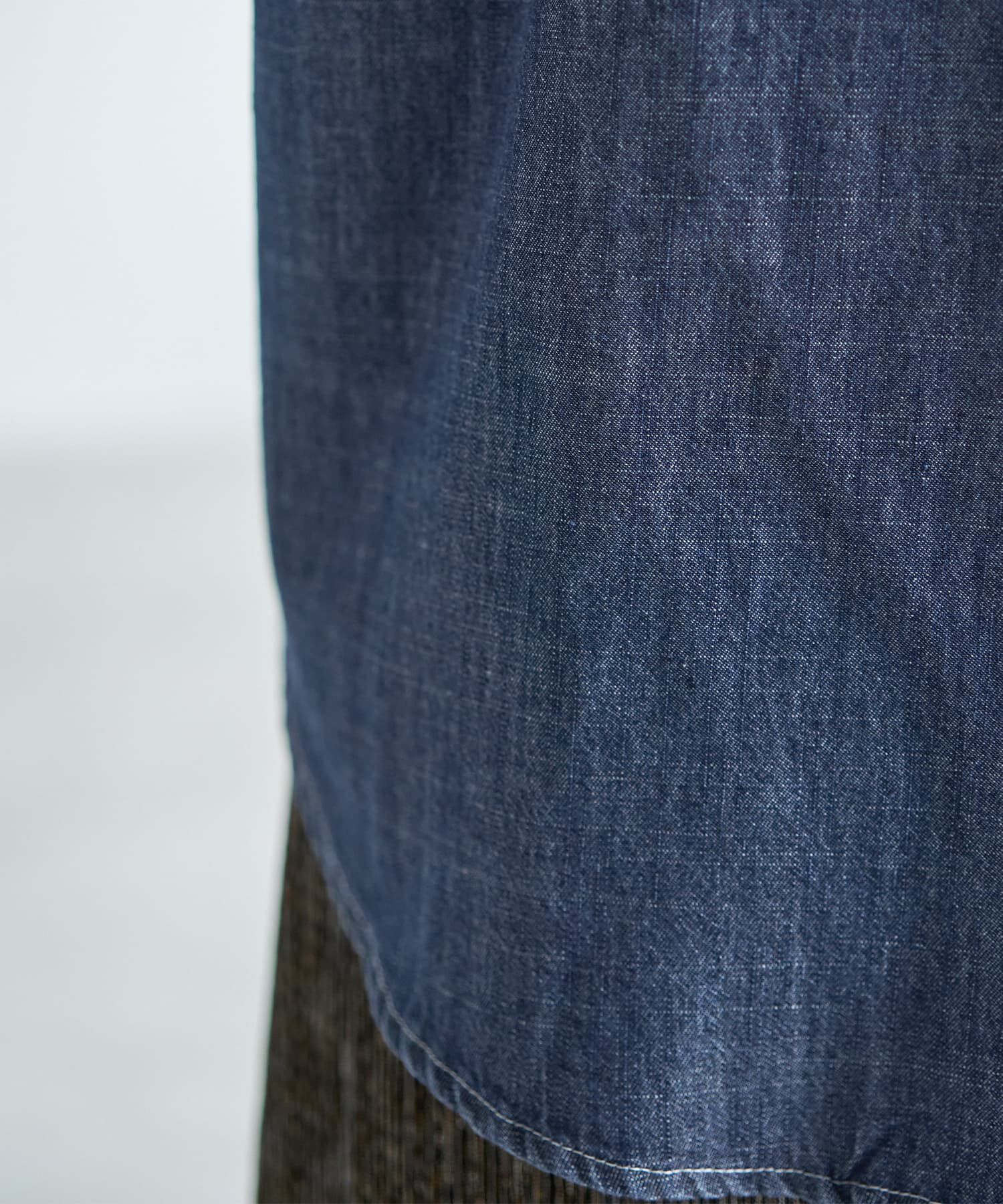 STYLE DELI「織り糸柄状ブリーチデニムシャツ」|シャツ・ブラウス|