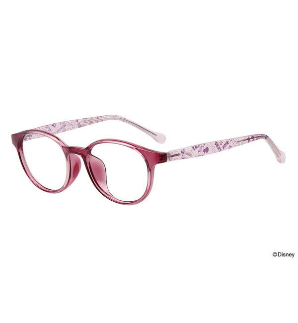  「ボストン型 子供用めがね｜Disney Collection Mickey & Friends」|メガネ|パープル