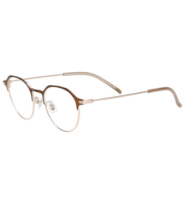  「ボストン型 メガネ｜Zoff CLASSIC　度付き/度無しにできるレンズ交換券付き」|サングラス|ブラウン