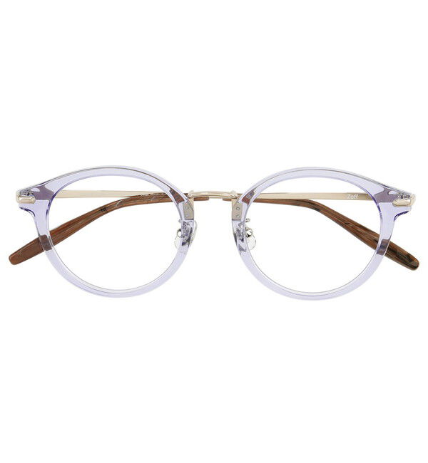  「ボストン型 メガネ｜軽量 チタン メタル Zoff CLASSIC レンズ交換券付き」|メガネ|