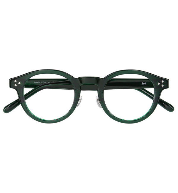  「ボストン型 メガネ ｜黒縁 太縁フレーム レンズ交換券付き おしゃれ Zoff CLASSIC 」|メガネ|