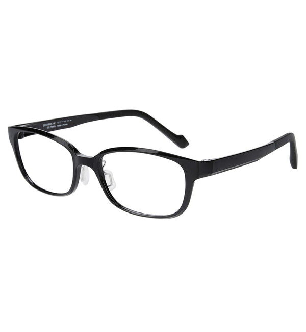  「ウェリントン型 メガネ｜軽くて壊れにくい Zoff SMART Regular｜レンズ交換券付｜伊達メガネ 眼鏡」|メガネ|ブラック