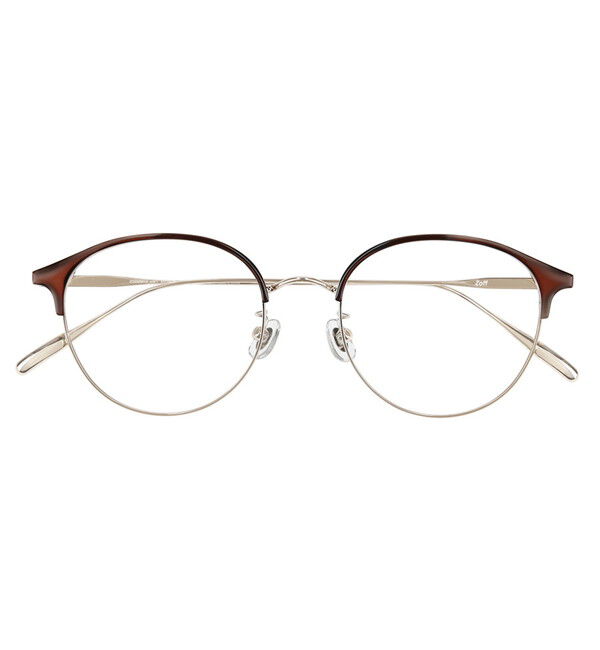  「ボストン型 メガネ ｜Zoff CLASSIC TREND メタルフレーム レンズ交換券付き」|メガネ|
