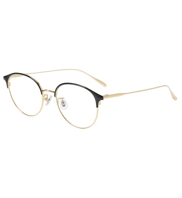  「ボストン型 メガネ ｜Zoff CLASSIC TREND メタルフレーム レンズ交換券付き」|メガネ|ブラック