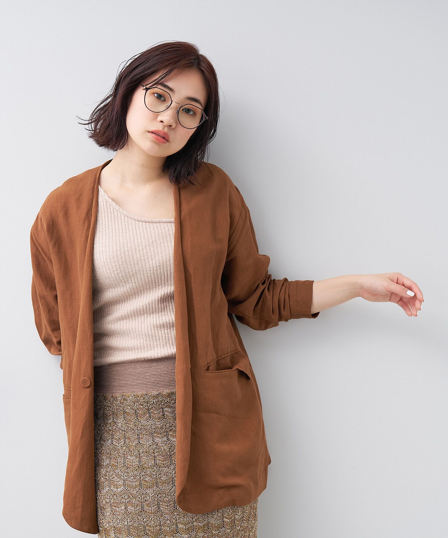  「ボストン型 クリアレンズサングラス｜紫外線100%カットクリアサングラス」|サングラス|