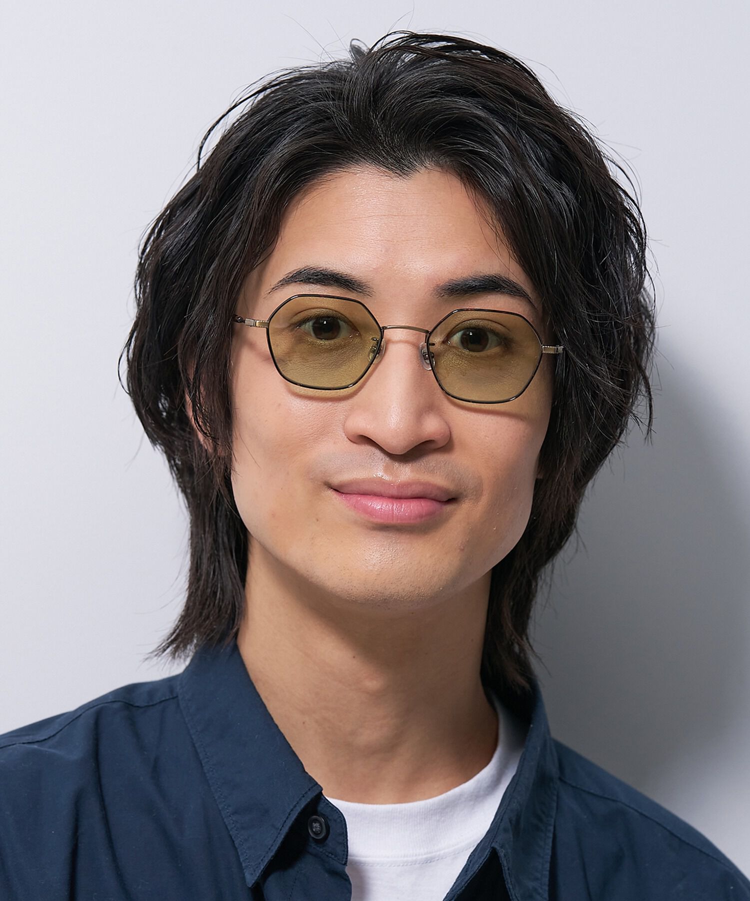  「ウェリントン型 サングラス｜個性的な印象の多角形フレーム TREND SUNGLASSES」|サングラス|