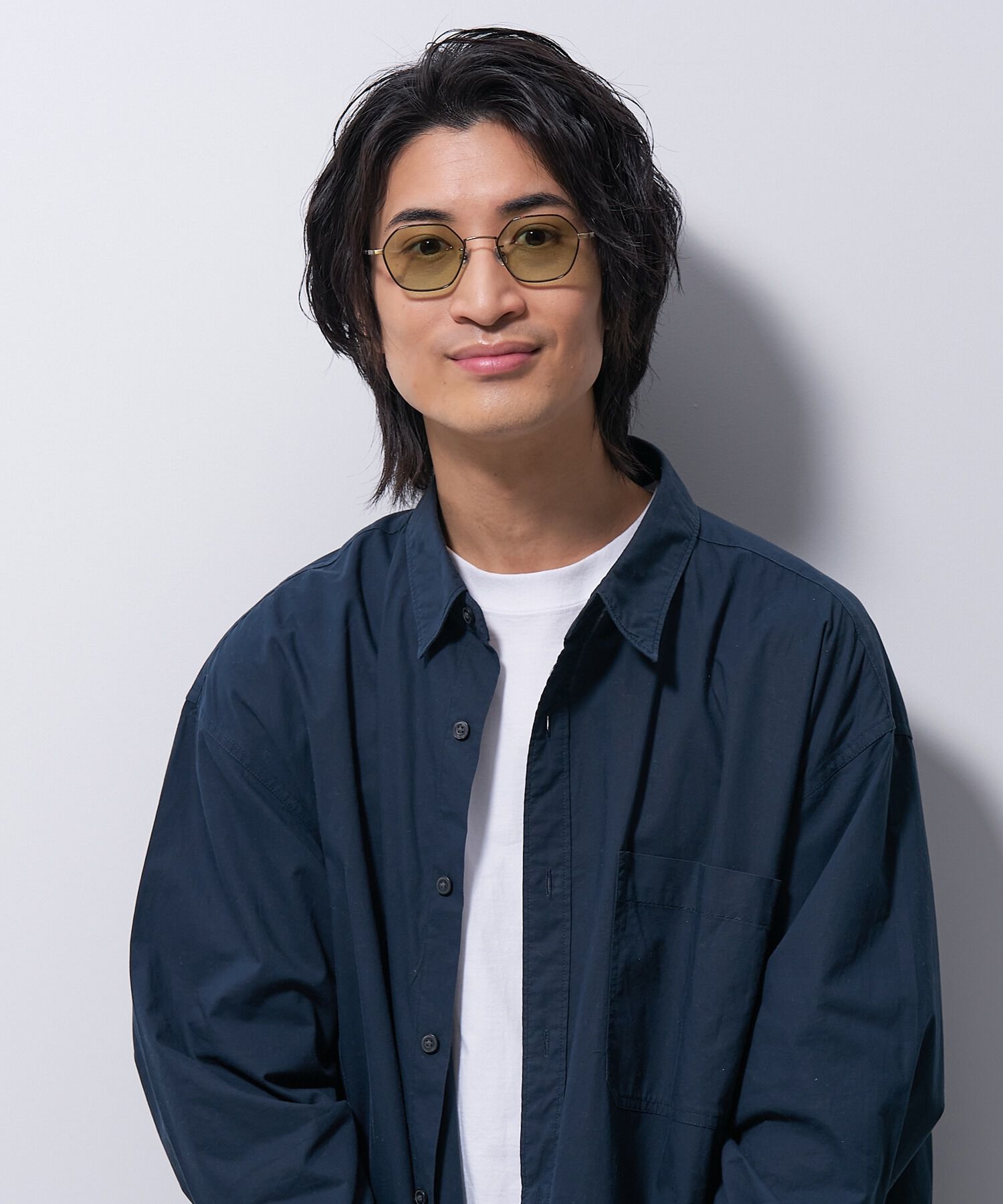  「ウェリントン型 サングラス｜個性的な印象の多角形フレーム TREND SUNGLASSES」|サングラス|