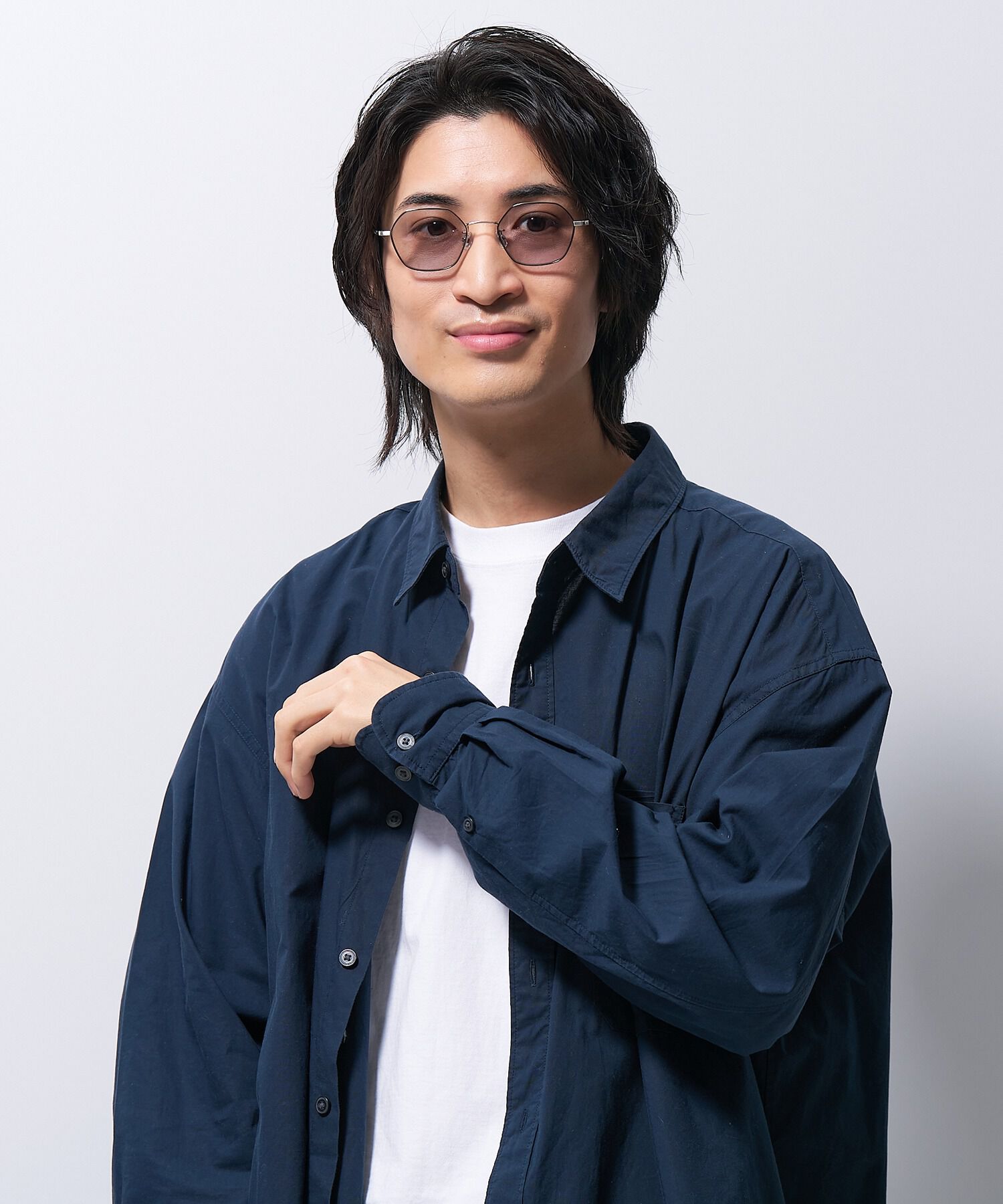  「ウェリントン型 サングラス｜個性的な印象の多角形フレーム TREND SUNGLASSES」|サングラス|