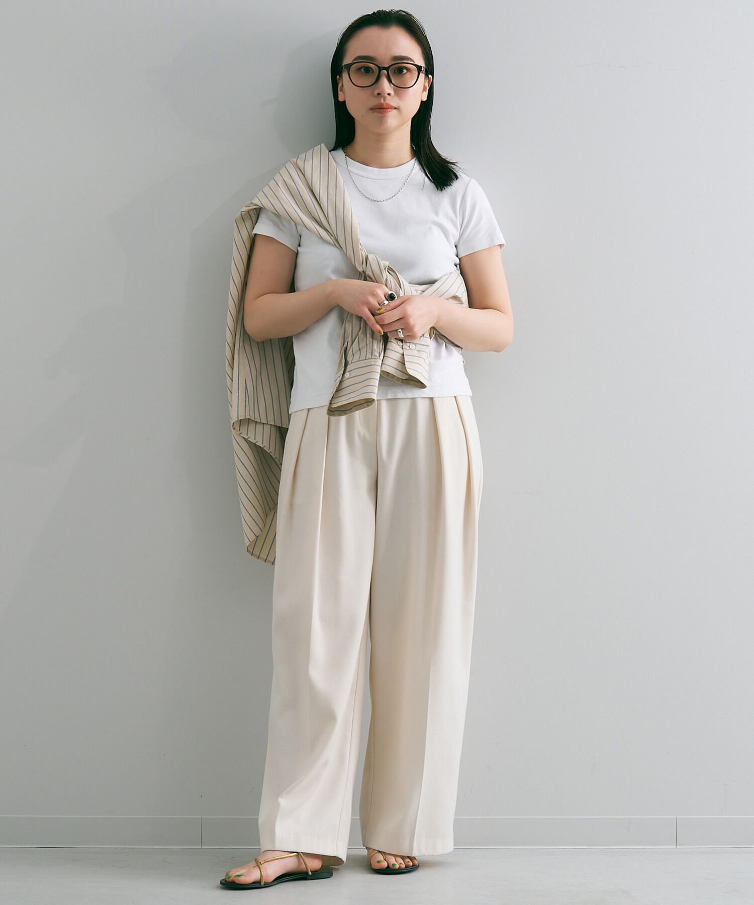  「【WEB限定】ウェリントン型 クリアレンズサングラス Web限定商品｜Zoff UV CLEAR 」|サングラス|